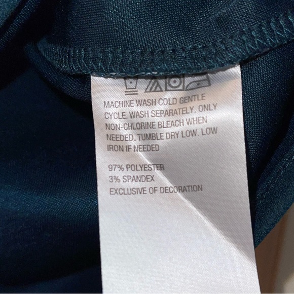 Teal sleeveless top G by Giuliana NWOT - Picture 3 of 4